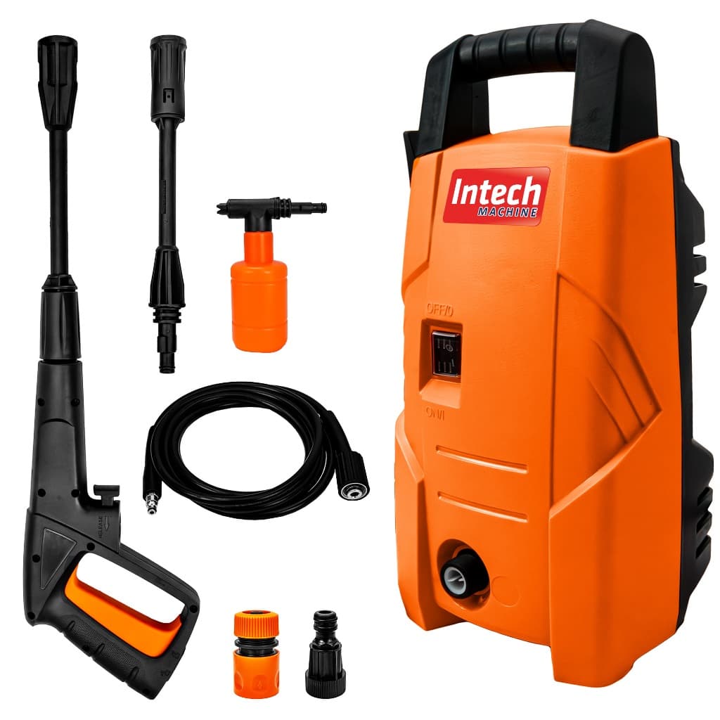 Lavadora De Alta Pressão Califórnia 1300w Com 1450psi De Pressão Máxima Intech Machine