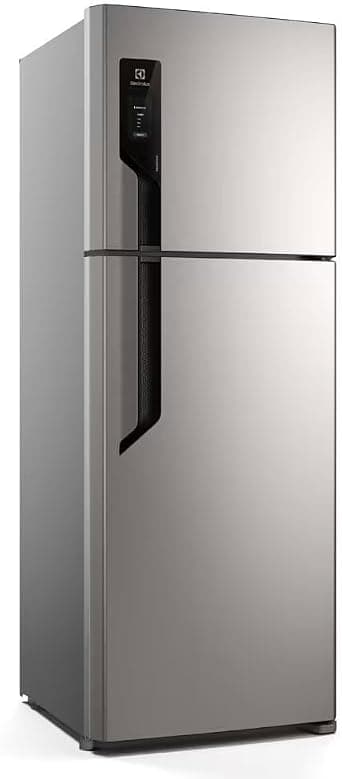 Geladeira Electrolux Frost Free com AutoSense 480L Efficient Duplex Inox Look (TF71S) - 127V