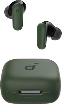soundcore P30i da Anker, ANC Fone de Ouvido Bluetooth 5.4 Sem Fio, TWS | 45H, com Cancelamento de Ruído Adaptativo, Graves Poderosos, Estojo 2-em-1 com Suporte para Celular, IP54,