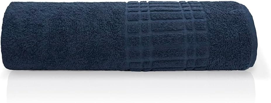 Camesa Toalha Loft de Banho 70X130cm Marinho, 100% algodão Gramatura 400g/m2