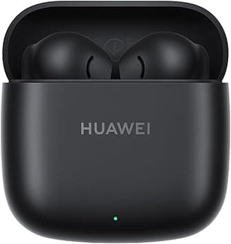 Fone de Ouvido Sem Fio, HUAWEI FreeBuds SE 2, Até 40 Horas de Bateria, Compacto e Confortável, Até 3 Horas de Música com Uma Carga de 10 Minutos, Preto